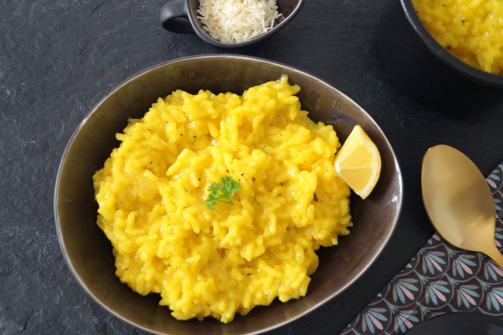 Risotto Milanese Rezept mit Safran einfach zubereitet Pretty You