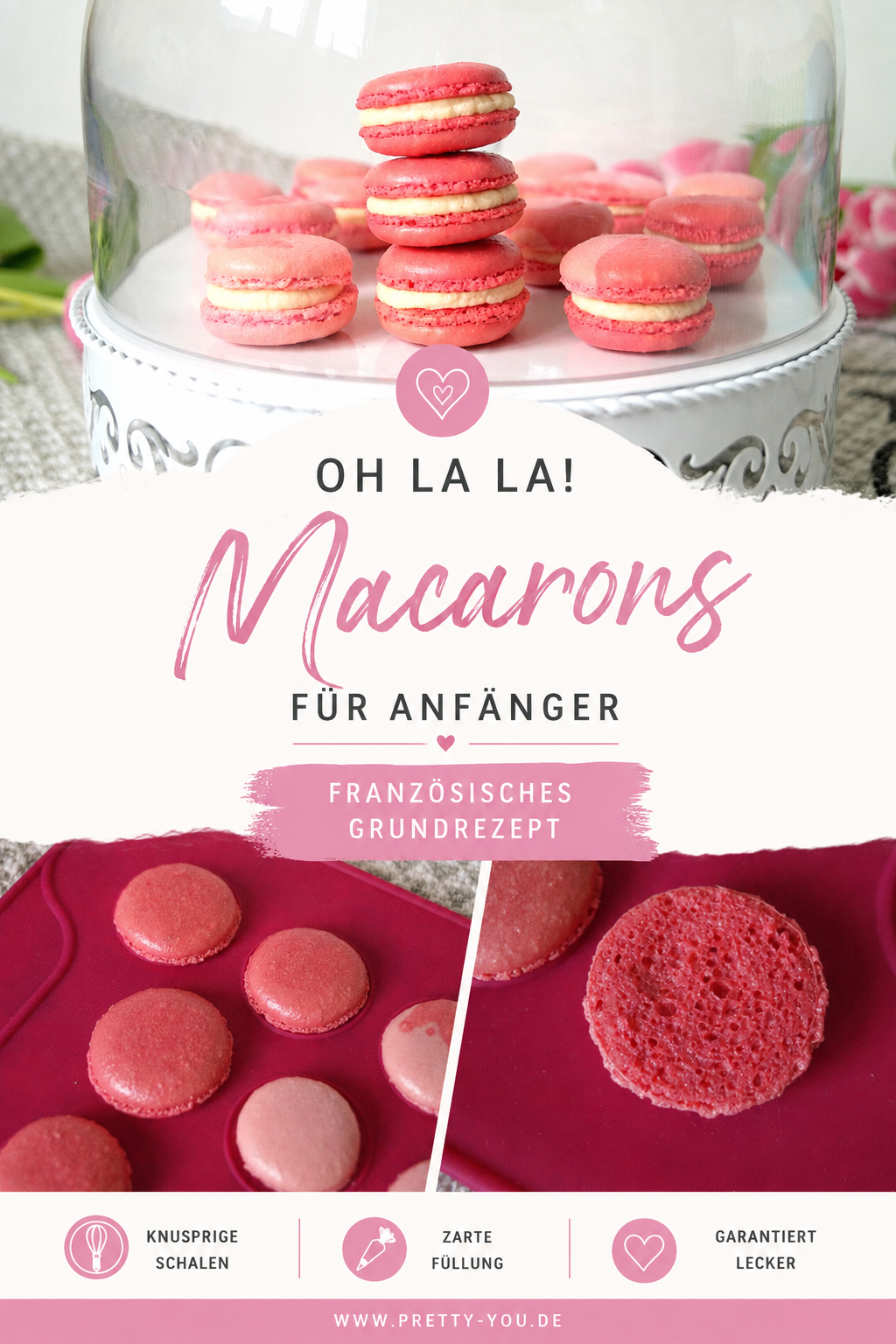 Macarons backen_einfaches Rezept_Grundrezept _Macarons