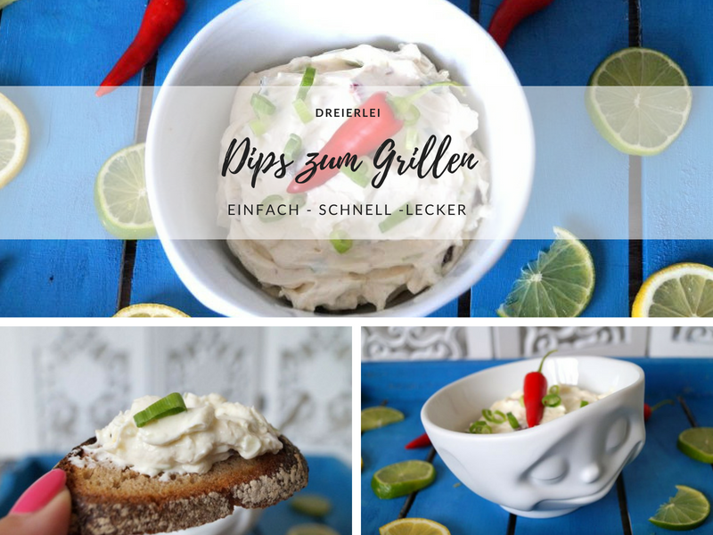 Dreierlei Dips zum Grillen &amp; Verlosung mit 58products - Pretty You