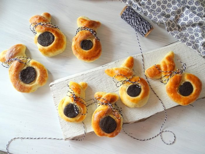 Osterhasen aus Quark