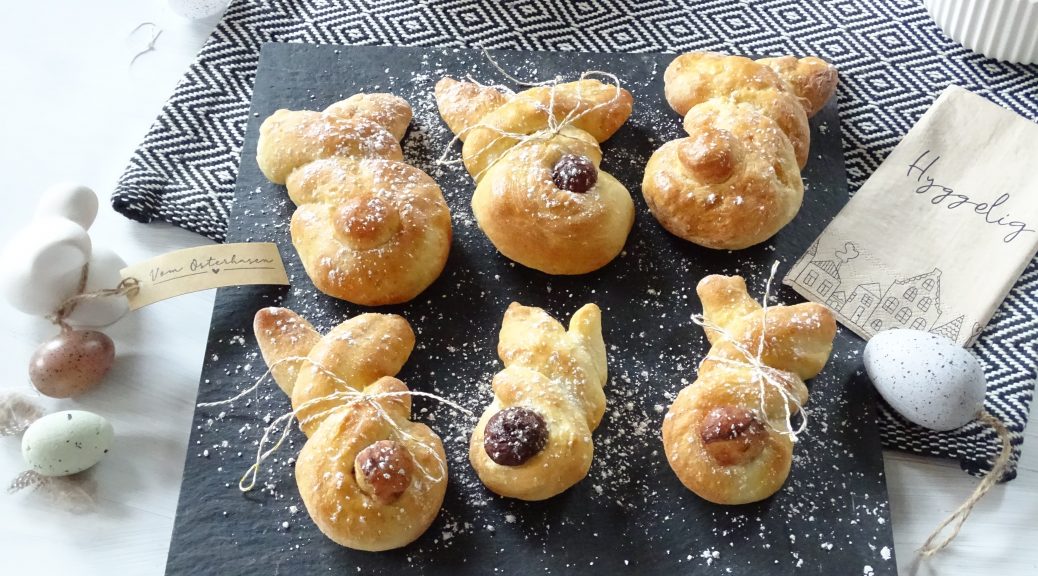 Osterhasen mit Quark im Airfryer