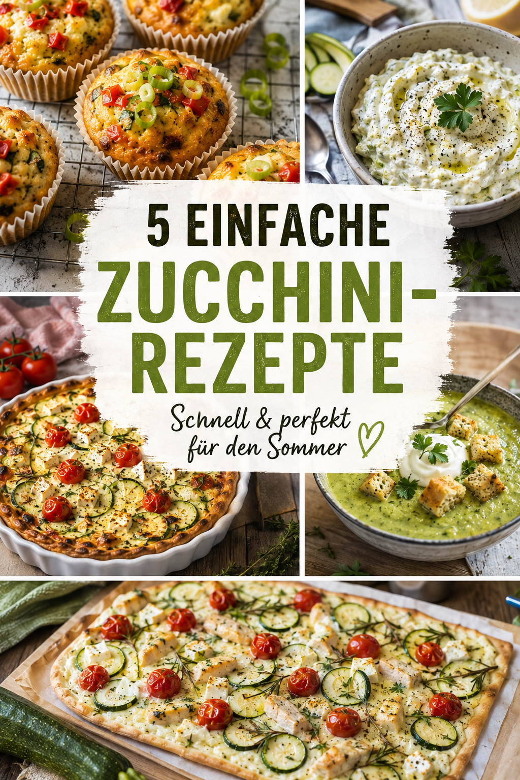 einfache Zucchini Rezepte zum nachmachen