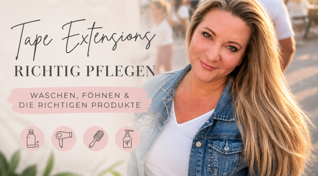 Wie pflege ich Tape Extensions_Tipps_Produkte