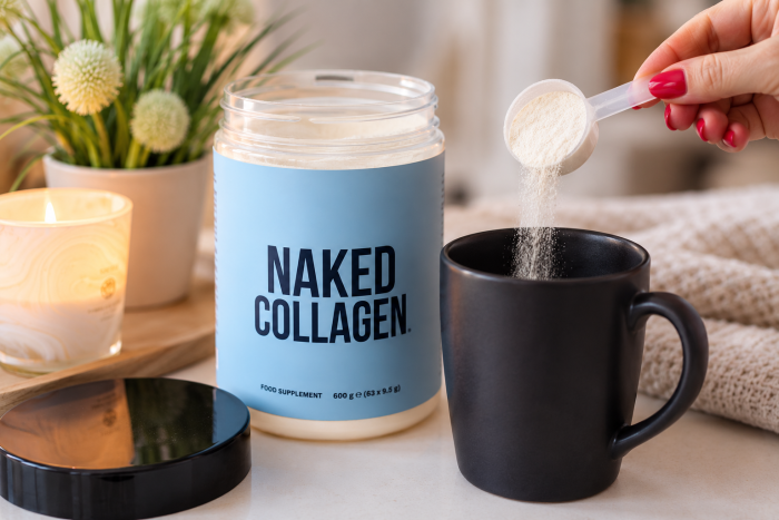 Naked Collagen Pulver mit Messlöffel – meine Erfahrungen mit Kollagen im Alltag